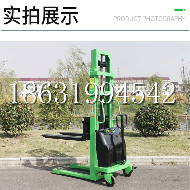屯昌县电动叉车堆高车液压铲车电瓶1吨2吨站驾步行式小型全自动叉车